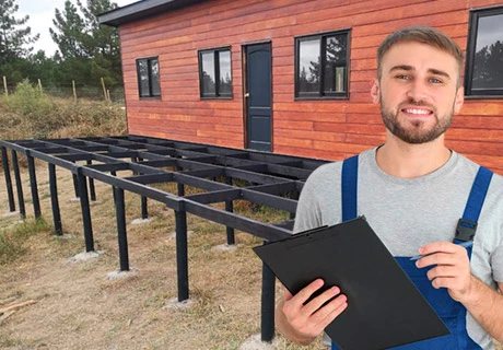 Работы по монтажу свай в Москве под ключ